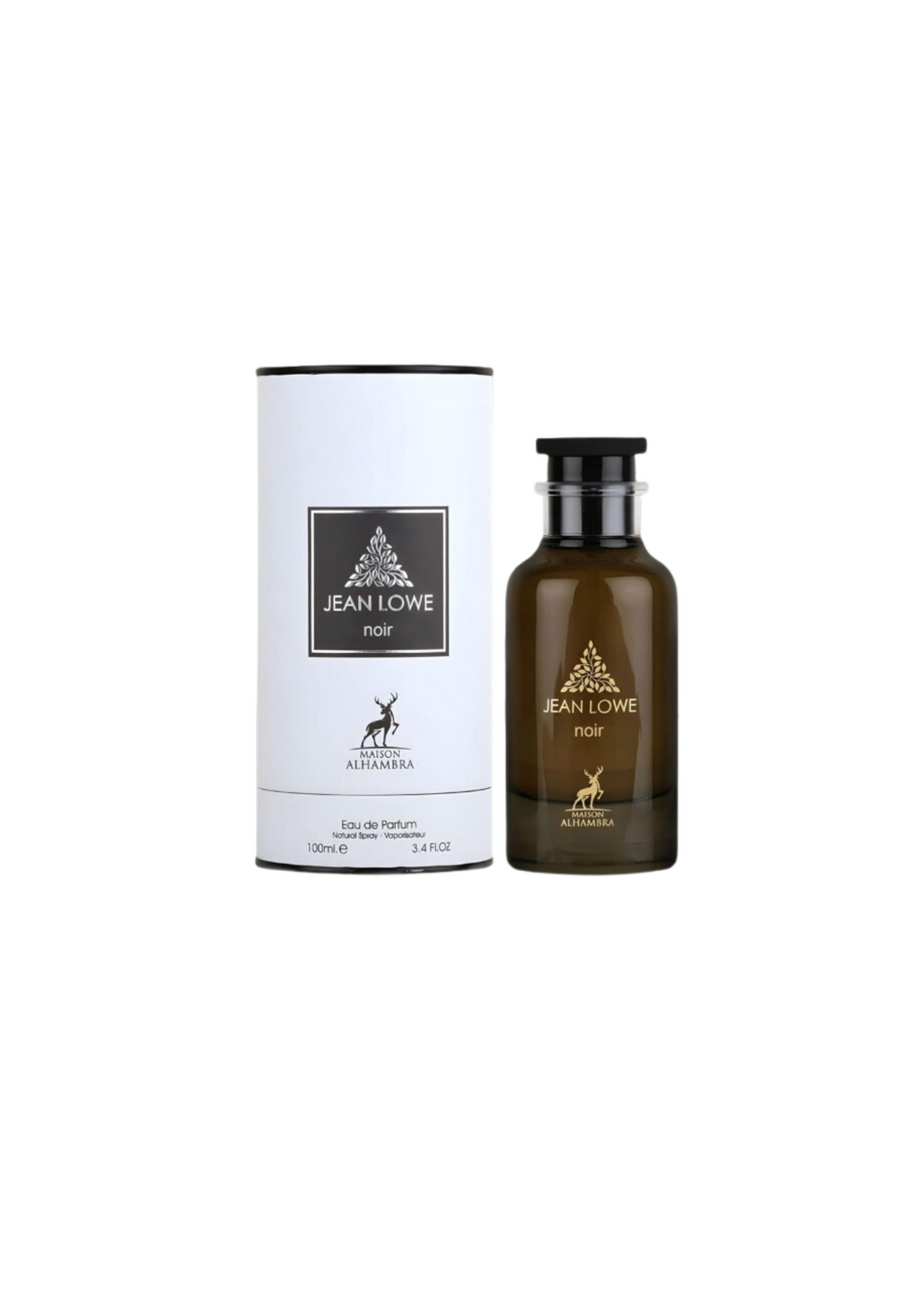 Eau de Parfum unisexe Jean Lowe Noir 100 ml