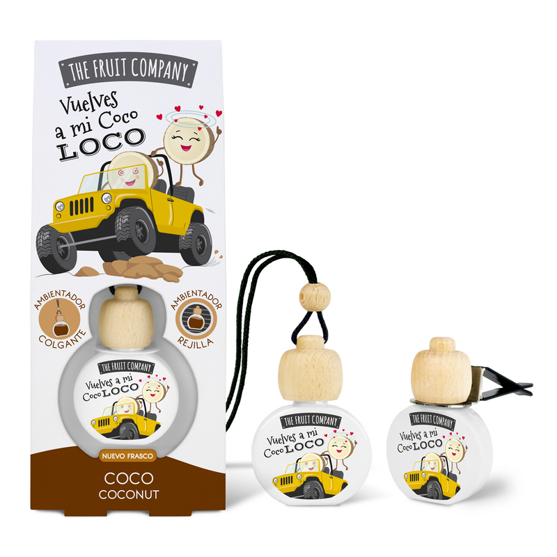 Parfum pour voiture 2 utilisations – Coco