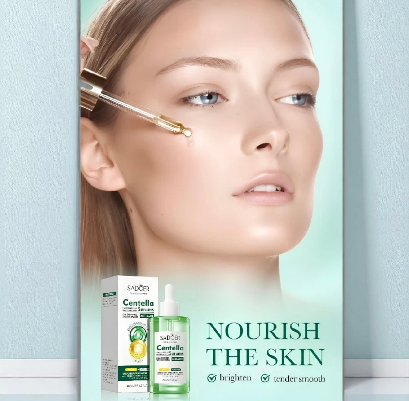 Sérum Visage à la Centella Asiatica 100 ml – SADOER