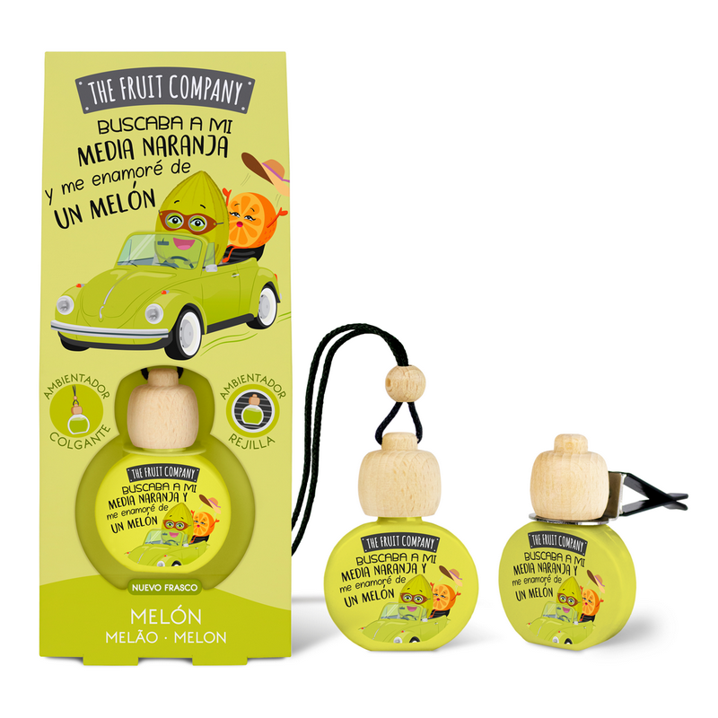 Parfum pour voiture 2 utilisations – Melon