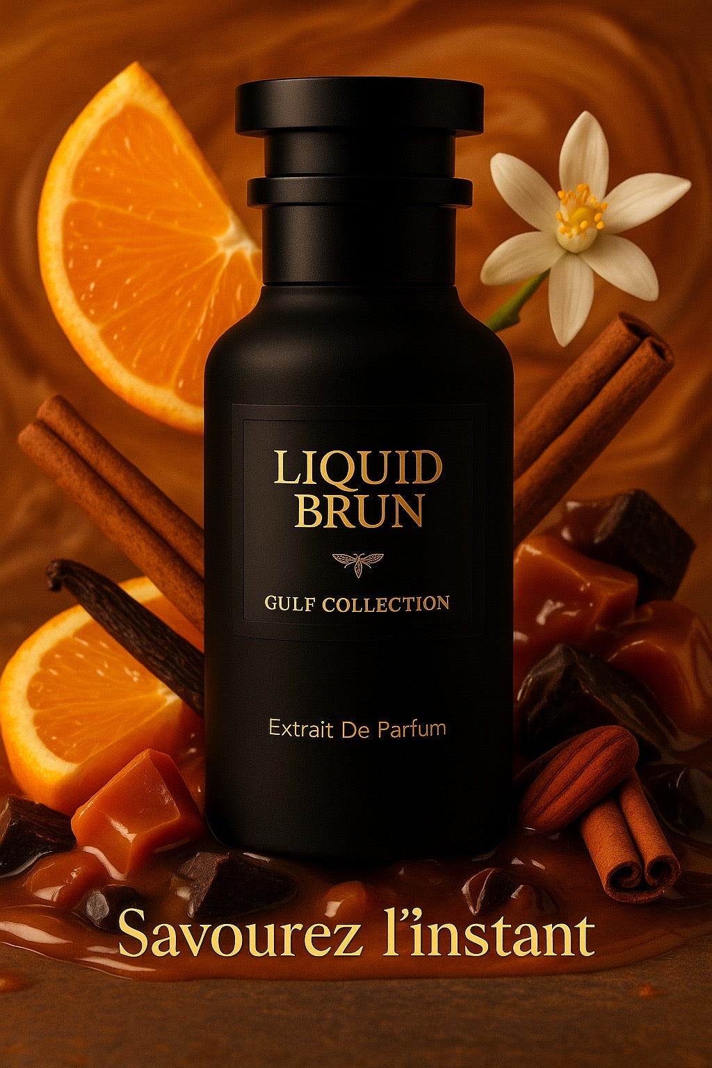 LIQUID BRUN Extrait de parfum 100 ml Gulf Collection