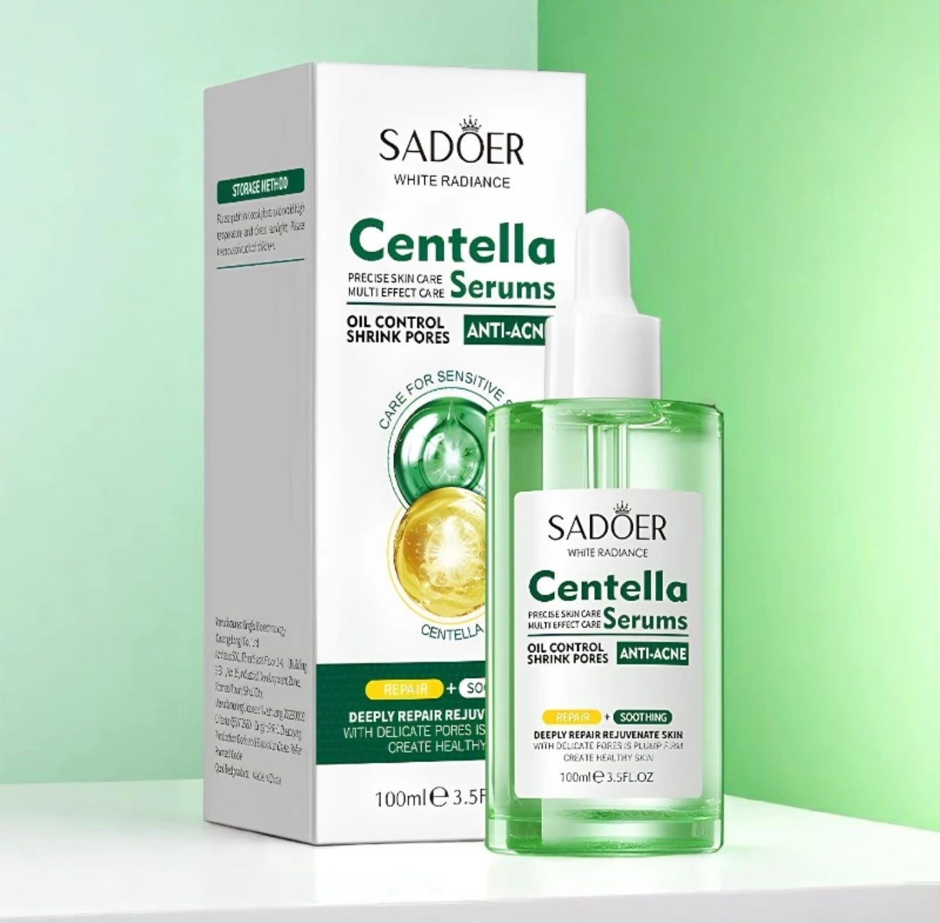 Sérum Visage à la Centella Asiatica 100 ml – SADOER