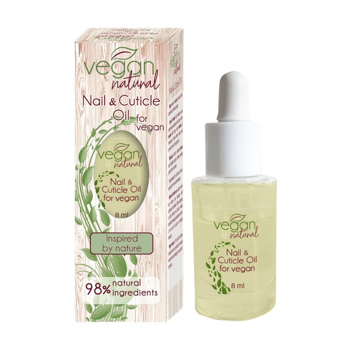 Huile pour ongles et cuticules Vegan Naturelle