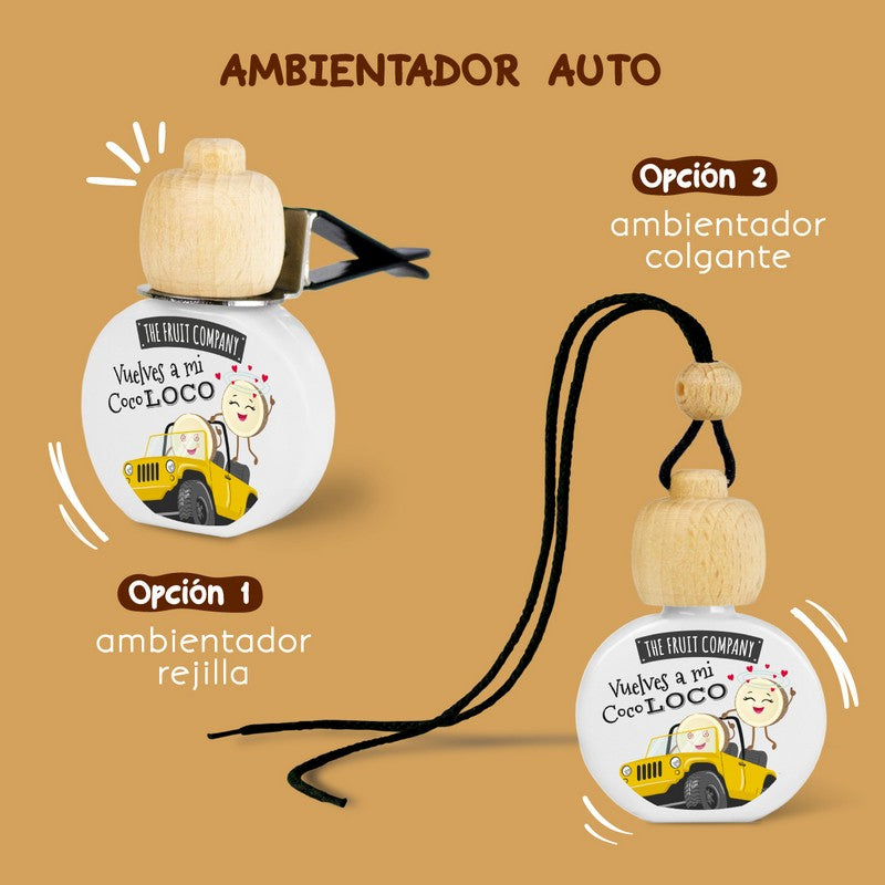 Parfum pour voiture 2 utilisations – Coco