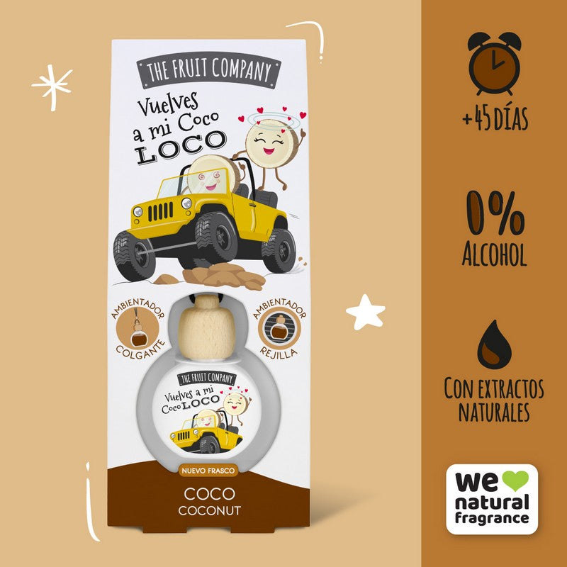 Parfum pour voiture 2 utilisations – Coco
