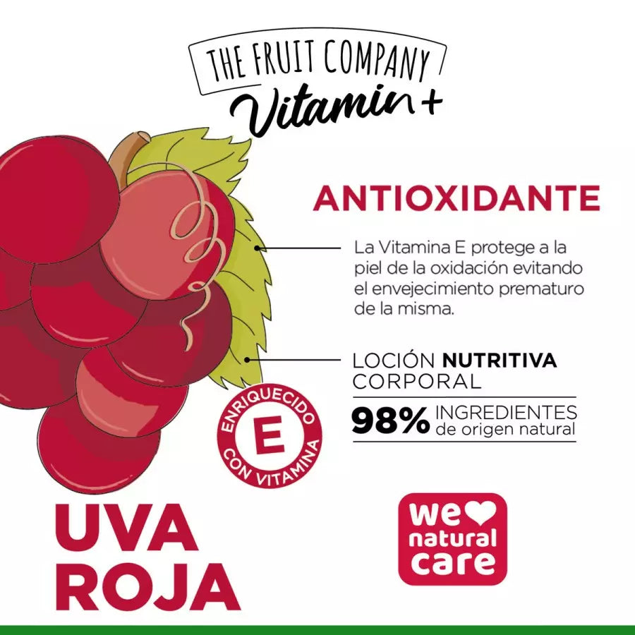 Crème corporelle RAISIN ROUGE VITAMINE E 200ml