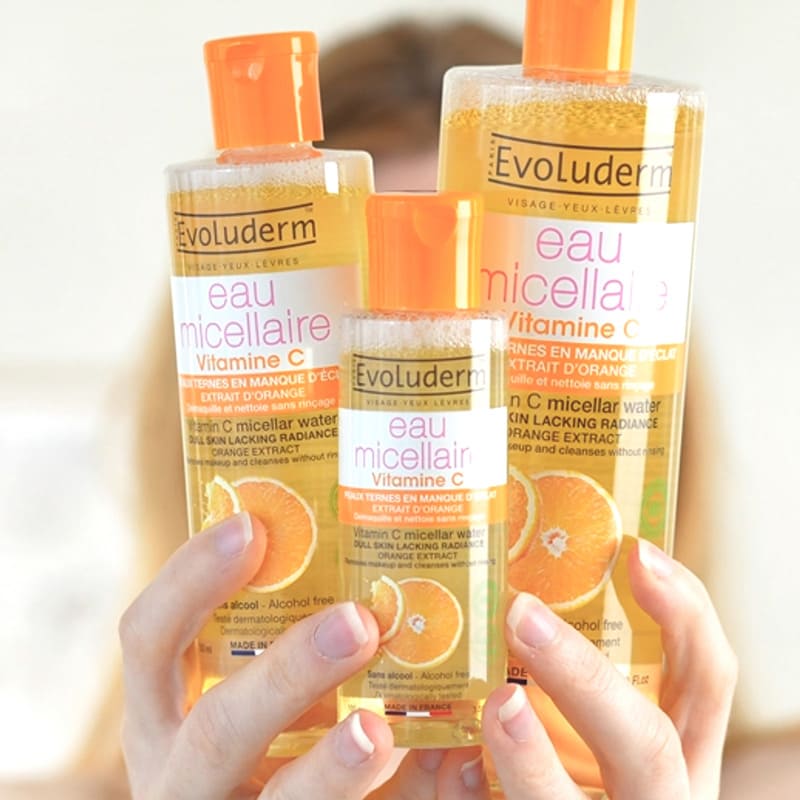 Eau micellaire vitamine C