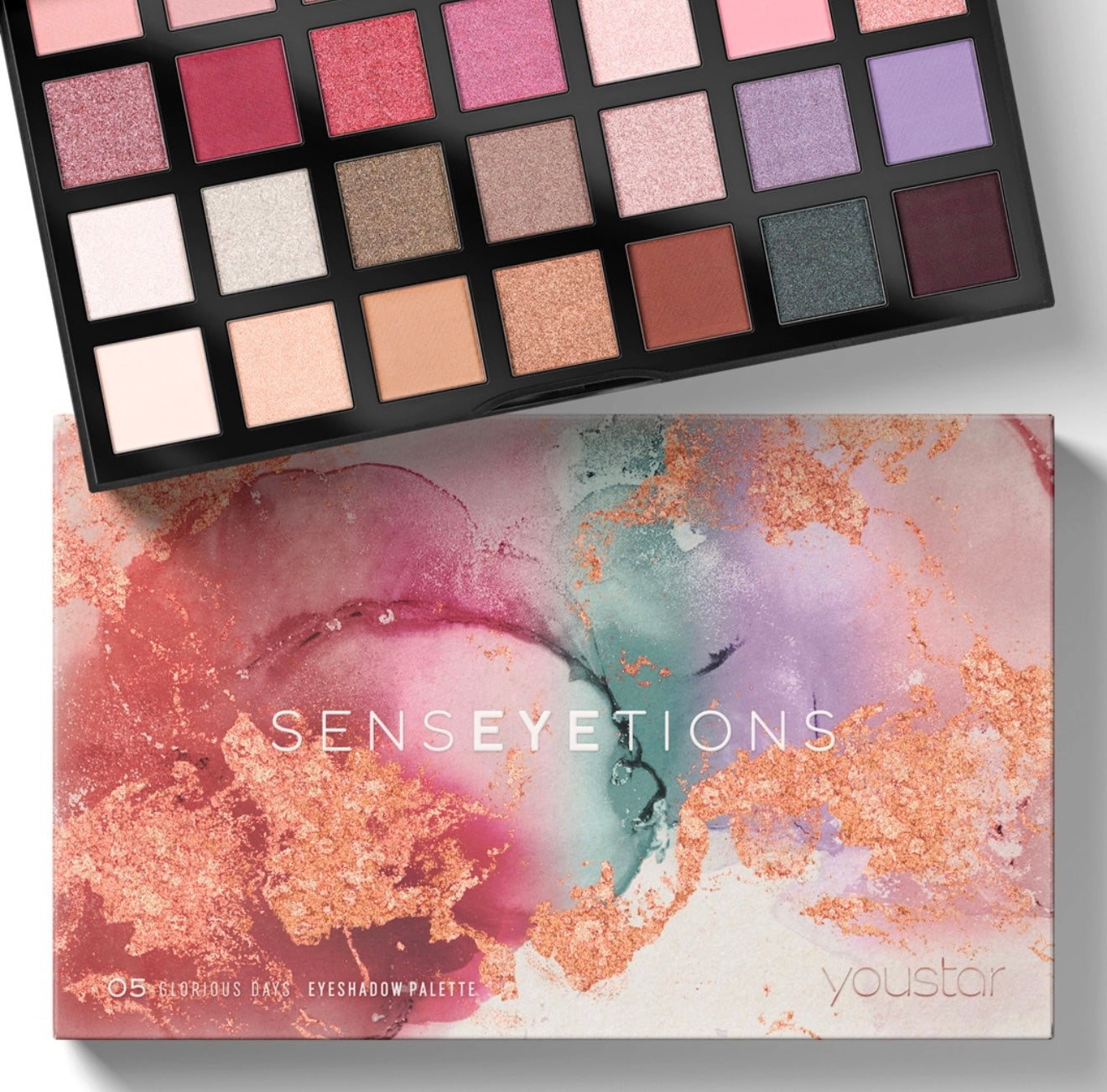 Palette de fards à paupières SENSEYETIONS 05 - JOURS GLORIEUX
