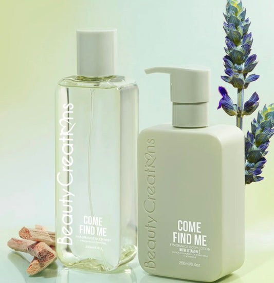 Beauty Creations BLBSSET-01 Ensemble de lotion et de brume Find Me -