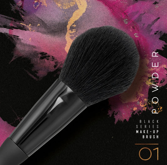 Pinceau de maquillage BLACK SERIES - Poudre