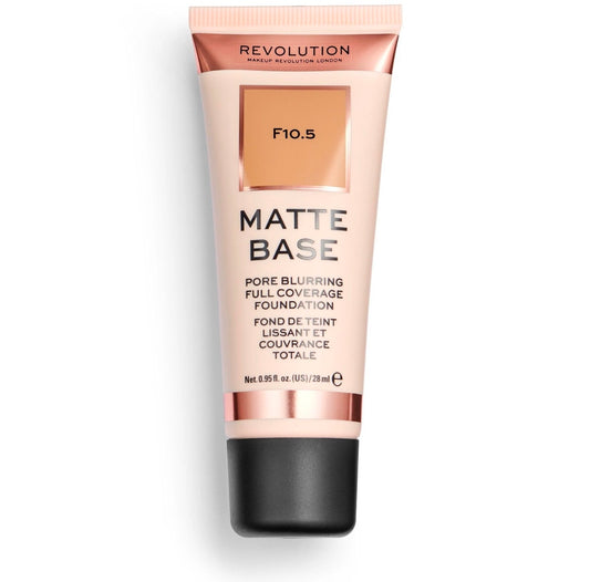 Fond de teint à couverture élevée REVOLUTION Matte Base