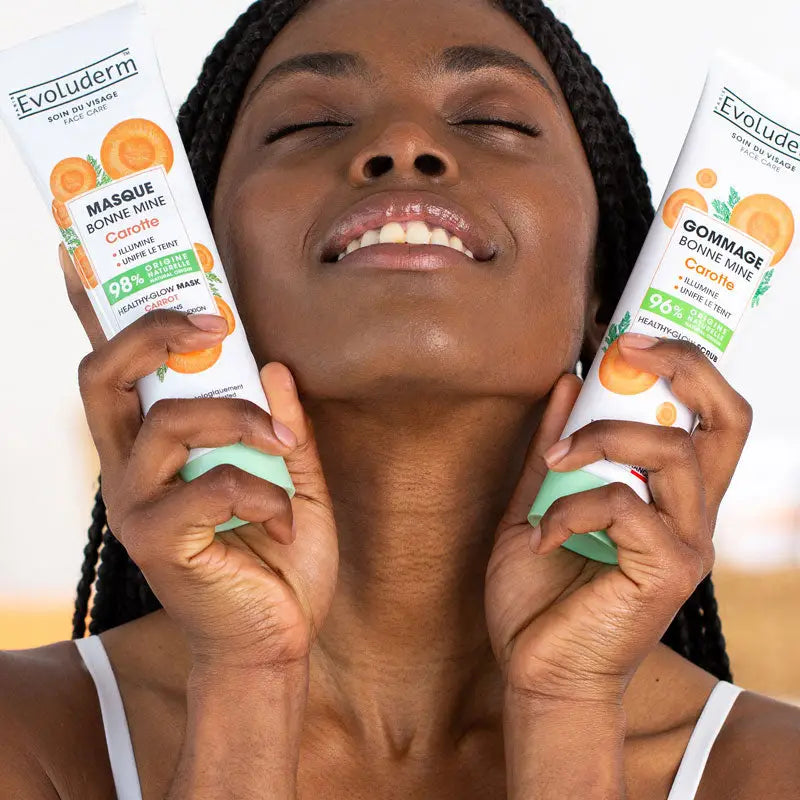 Routine Éclat Carotte Visage & Corps 7 produits + Lait Éclaircissant